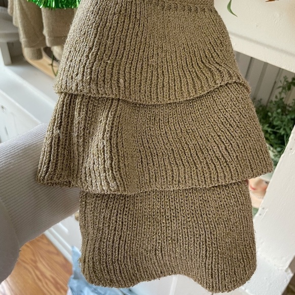 HOLIDAY TIME GOLD SHIMMER XMAS TREE UGLY XMAS SWEATER XXL - Picture 4 of 11